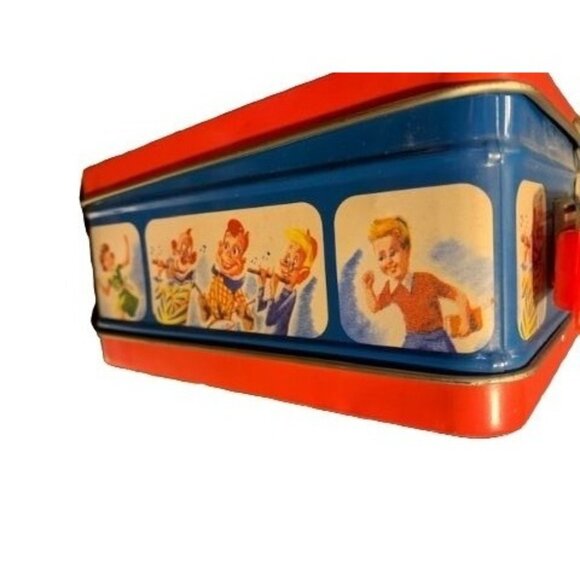 VTG 1998 "HOWDY DOODY" AMERICAN HISTORY ALBUM TIN MINI LUNCH BOX 8" x 6" x 3" - Picture 3 of 6